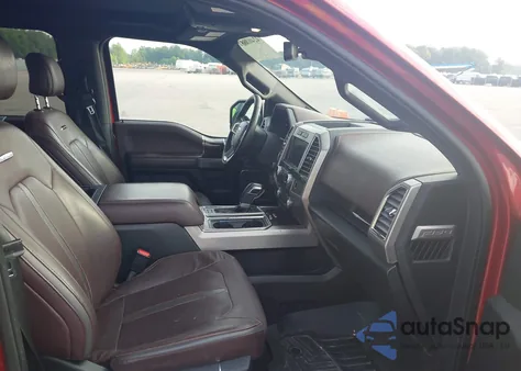 2016 Ford F150 Platinum из США, поврежденный, VIN 1FTEW1EG0GFB19867